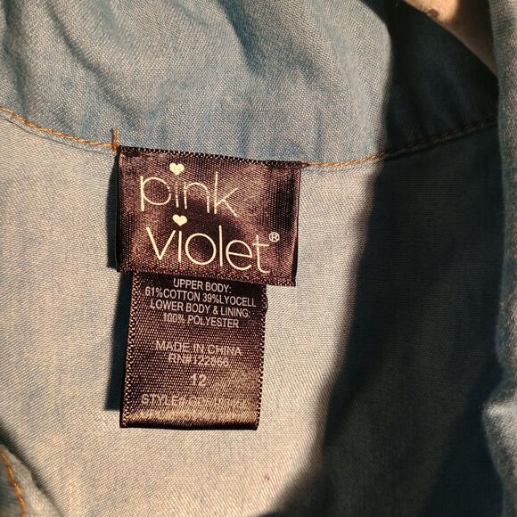 Girls Unicorn Tulle Dress with Denim Top – Cute Party & Casual Outfit - Picture 3 of 4